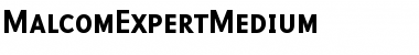 Download Malcom Medium Font Title Preview