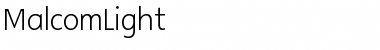 Download Malcom Medium Font Title Preview