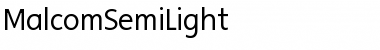 Download Malcom Medium Font Title Preview
