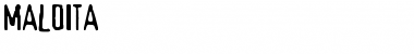 Download maldita Regular Font Title Preview