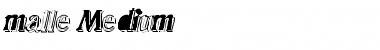 Download malle Medium Font Title Preview