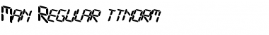Download Man Regular Font Title Preview