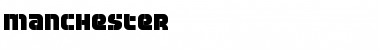 Download Manchester Regular Font Title Preview