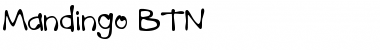 Download Mandingo BTN Regular Font Title Preview