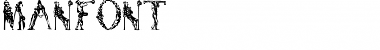 Download ManFont Regular Font Title Preview