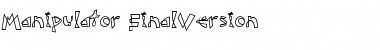 Download Manipulator Regular Font Title Preview