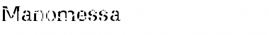 Download Manomessa Medium Font Title Preview