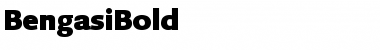 Download BengasiBold Regular Font Title Preview