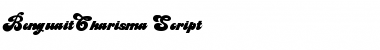 Download BenguaitCharisma Script Font Title Preview