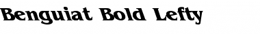 Download Benguiat-Bold Lefty Regular Font Title Preview