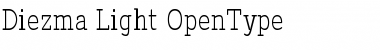 Download Diezma Rd Light Regular Font Title Preview