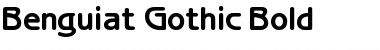 Download Benguiat Gothic Bold Font Title Preview