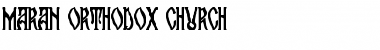 Download maran orthodox church Regular Font Title Preview