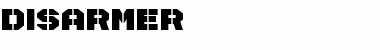 Download Disarmer Regular Font Title Preview