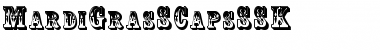 Download MardiGrasSCapsSSK Regular Font Title Preview