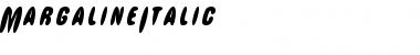 Download Margaline Medium Font Title Preview