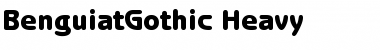 Download BenguiatGothic Heavy Font Title Preview