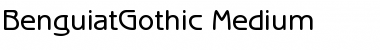 Download BenguiatGothic Medium Font Title Preview