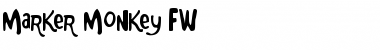 Download Marker Monkey FW Regular Font