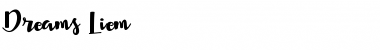 Download Dreams Liem Regular Font Title Preview