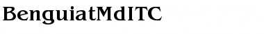 Download BenguiatMdITC Medium Font Title Preview