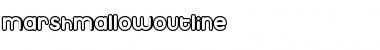 Download MarshmallowOutline Regular Font