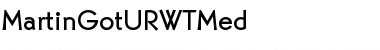 Download MartinGotURWTMed Font