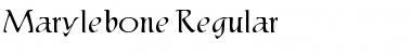 Download Marylebone Regular Font