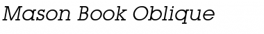 Download Mason Italic Font Title Preview