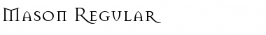 Download Mason Regular Font Title Preview