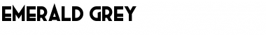 Download Emerald Grey Regular Font Title Preview