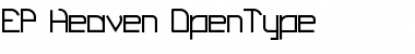 Download EP Heaven Heaven Font Title Preview