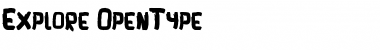 Download Explore Regular Font Title Preview