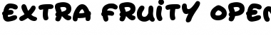 Download Extra Fruity Regular Font Title Preview