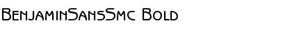 Download BenjaminSansSmc Bold Font Title Preview