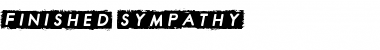 Download Finished Sympathy Regular Font Title Preview