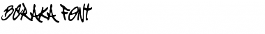 Download Beraka Regular Font Title Preview