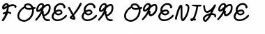 Download Forever Regular Font Title Preview