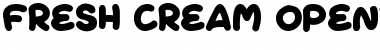 Download Fresh Cream Regular Font Title Preview