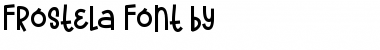 Download Frostela Regular Font Title Preview