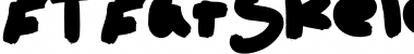 Download FT Fat Skeleton Regular Font Title Preview