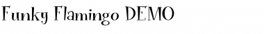 Download Funky Flamingo DEMO Regular Font Title Preview