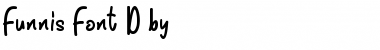 Download Funnis Regular Font Title Preview