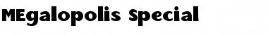 Download MEgalopolis Special Font