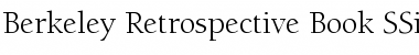 Download Berkeley Retrospective Book SSi Book Font Title Preview