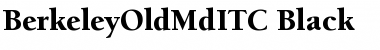 Download BerkeleyOldMdITC Black Font Title Preview