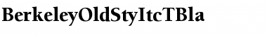 Download BerkeleyOldStyItcTBla Regular Font Title Preview