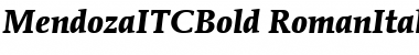 Download MendozaITCBold Font