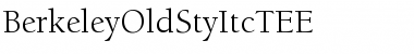 Download BerkeleyOldStyItcTEE Regular Font Title Preview