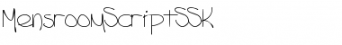 Download MensroomScriptSSK Regular Font Title Preview